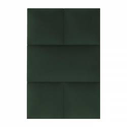 panneau mural tete de lit vert