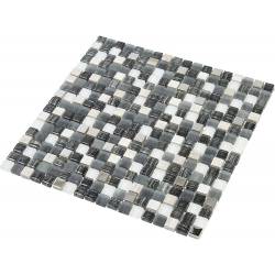 Mosaïque Pierre / Verre -...