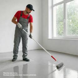 MAT INTER - Rouleau débulleur 250x70mm avec poignée