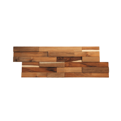 Parement mural en bois teck...